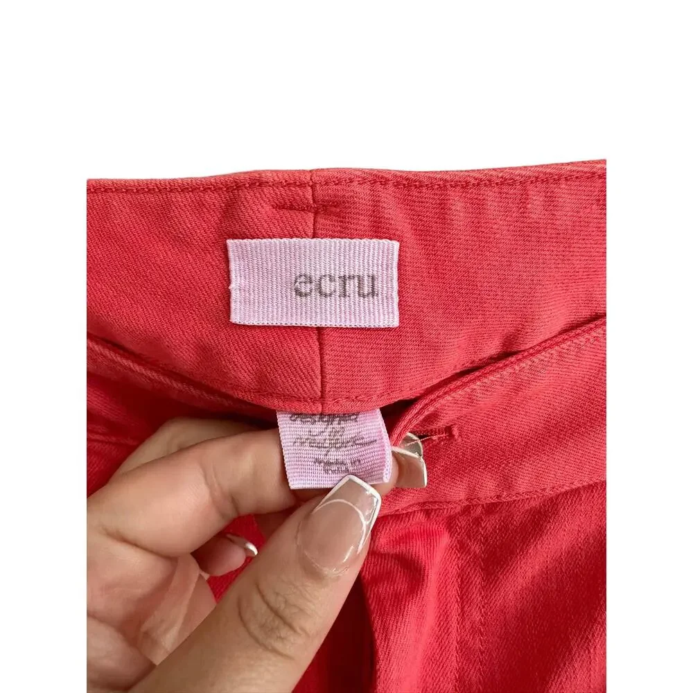 Ecru Women's orange Denim Skinny Jeans #1234DD Size‎ 2